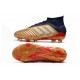adidas New Predator 19.1 FG Mens Soccer Boots - Gold Red Silver