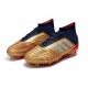 adidas New Predator 19.1 FG Mens Soccer Boots - Gold Red Silver