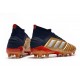adidas New Predator 19.1 FG Mens Soccer Boots - Gold Red Silver