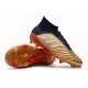 adidas New Predator 19.1 FG Mens Soccer Boots - Gold Red Silver