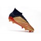 adidas New Predator 19.1 FG Mens Soccer Boots - Gold Red Silver
