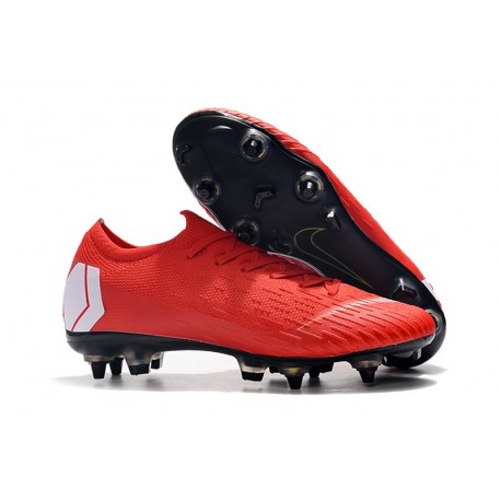 Nike Mercurial Vapor 12 Anti Clog SG-Pro Red White