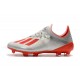 New Soccer Shoes adidas X 19.1 FG Metalic Silver Red