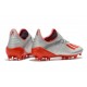 New Soccer Shoes adidas X 19.1 FG Metalic Silver Red
