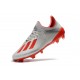 New Soccer Shoes adidas X 19.1 FG Metalic Silver Red