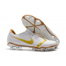 Nike Phantom VNM Elite FG Cleats White Gold