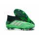 adidas Predator 19+ FG News Soccer Cleat Green Silver