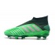 adidas Predator 19+ FG News Soccer Cleat Green Silver