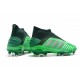 adidas Predator 19+ FG News Soccer Cleat Green Silver