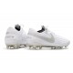 Soccer Cleats Nike Tiempo Legend VIII FG - White Silver Grey