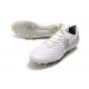 Soccer Cleats Nike Tiempo Legend VIII FG - White Silver Grey