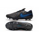 Soccer Cleats Nike Tiempo Legend VIII FG - Black Blue
