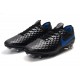 Soccer Cleats Nike Tiempo Legend VIII FG - Black Blue