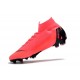 Nike Mercurial Superfly Iv Ronaldo CR7 FG Soccer Shoes in Pink
