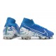 New Nike Mercurial Superfly 7 Elite FG Cleats - Blue Hero White Obsidian