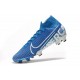 New Nike Mercurial Superfly 7 Elite FG Cleats - Blue Hero White Obsidian