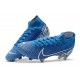 New Nike Mercurial Superfly 7 Elite FG Cleats - Blue Hero White Obsidian