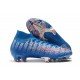 New Nike Mercurial Superfly 7 Elite FG Cleats - Blue Red