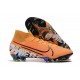 New Nike Mercurial Superfly 7 Elite FG Cleats - Orange Black White