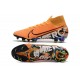 New Nike Mercurial Superfly 7 Elite FG Cleats - Orange Black White