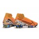 New Nike Mercurial Superfly 7 Elite FG Cleats - Orange Black White