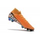New Nike Mercurial Superfly 7 Elite FG Cleats - Orange Black White