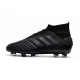 adidas New Predator 19.1 FG Mens Soccer Boots - All Black
