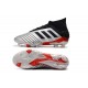 adidas New Predator 19.1 FG Mens Soccer Boots - Silver Black Red