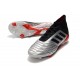 adidas New Predator 19.1 FG Mens Soccer Boots - Silver Black Red