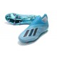 adidas X 19+ FG News Soccer Boots Bright Cyan Black