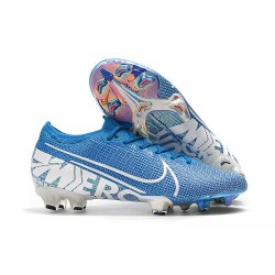 Nike Mercurial Vapor 13 Elite FG Soccer Shoes - Blue Hero White