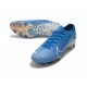 Nike Mercurial Vapor 13 Elite FG Soccer Shoes - Blue Hero White