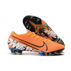 Nike Mercurial Vapor 13 Elite FG Soccer Shoes - Orange Black White