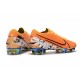 Nike Mercurial Vapor 13 Elite FG Soccer Shoes - Orange Black White