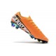 Nike Mercurial Vapor 13 Elite FG Soccer Shoes - Orange Black White