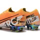 Nike Mercurial Vapor 13 Elite FG Soccer Shoes - Orange Black White
