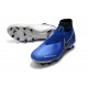 Nike Phantom Vision Elite DF FG Men's Soccer Boots - Blue Black
