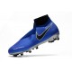 Nike Phantom Vision Elite DF FG Men's Soccer Boots - Blue Black