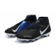 Nike Phantom Vision Elite DF FG Men's Soccer Boots - Black Blue