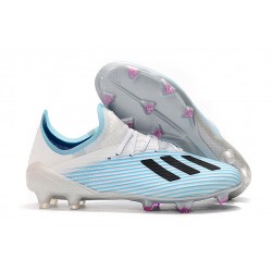 New Soccer Shoes adidas X 19.1 FG Blue White Black