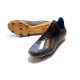 New Soccer Shoes adidas X 19.1 FG Blue Core Black Gold