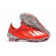 New Soccer Shoes adidas X 19.1 FG Active Red Silver