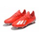 New Soccer Shoes adidas X 19.1 FG Active Red Silver