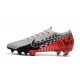 Nike Mercurial Vapor 13 Elite FG Neymar NJR Chrome Black Red Orbit Platinum