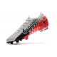 Nike Mercurial Vapor 13 Elite FG Neymar NJR Chrome Black Red Orbit Platinum