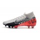 New Nike Mercurial Superfly 7 Elite FG Neymar Chrome/Black/Red