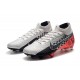 New Nike Mercurial Superfly 7 Elite FG Neymar Chrome/Black/Red