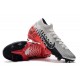 New Nike Mercurial Superfly 7 Elite FG Neymar Chrome/Black/Red