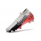 New Nike Mercurial Superfly 7 Elite FG Neymar Chrome/Black/Red