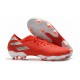 adidas Nemeziz 19.1 FG Firm Ground Cleats Active Red Silver